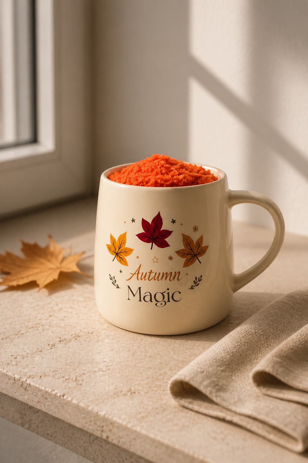 Coffret Automnal — Mug & Chaussettes Autumn Magic