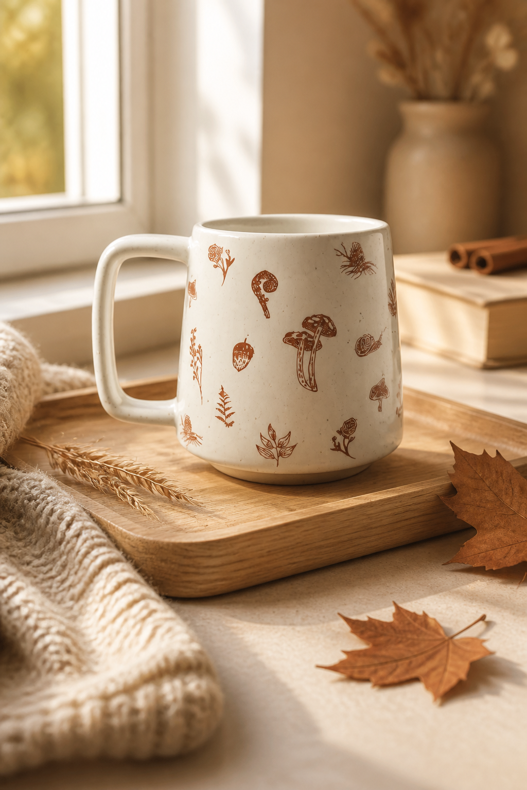 Mug Enchantée aux Motifs de la Forêt
