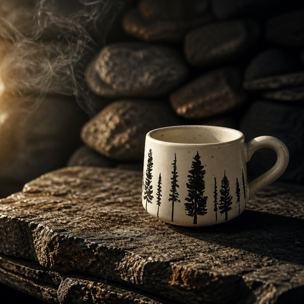 Tasse Evergreen avec anse