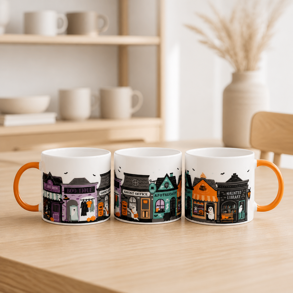 Mug Halloween Rue Hantée